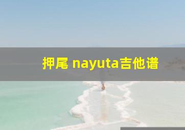 押尾 nayuta吉他谱